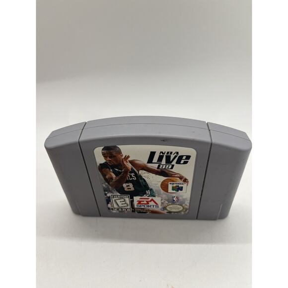 NBA Live 99 For Nintendo 64 Tested Authentic N64 Game Cartridge Only Basketball - Picture 6 of 6